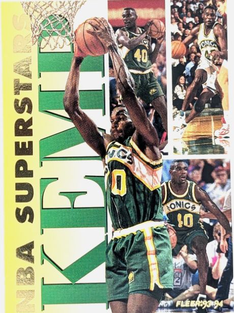 1993–94 Fleer NBA Superstars Shawn Kemp card