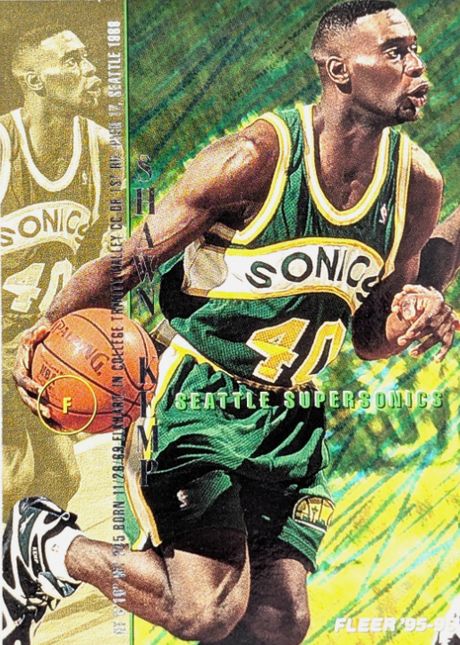 1995–96 Fleer Shawn Kemp card
